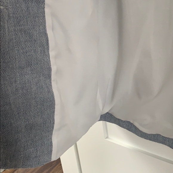 Zara Denim Outerwear Basic Lightweight Coat - Picture 4 of 5